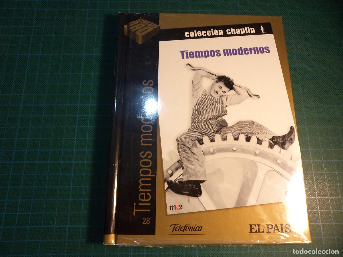 Cine: Tiempos modernos. Libro + DVD. Precintada. (P-62)