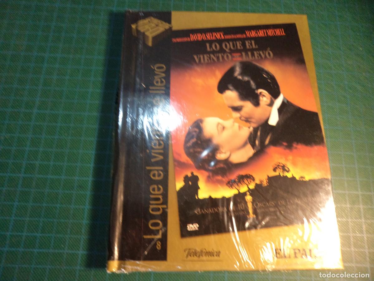 Cine: Lo que el viento se llevo. Libro + DVD. Precintada. (P-62)