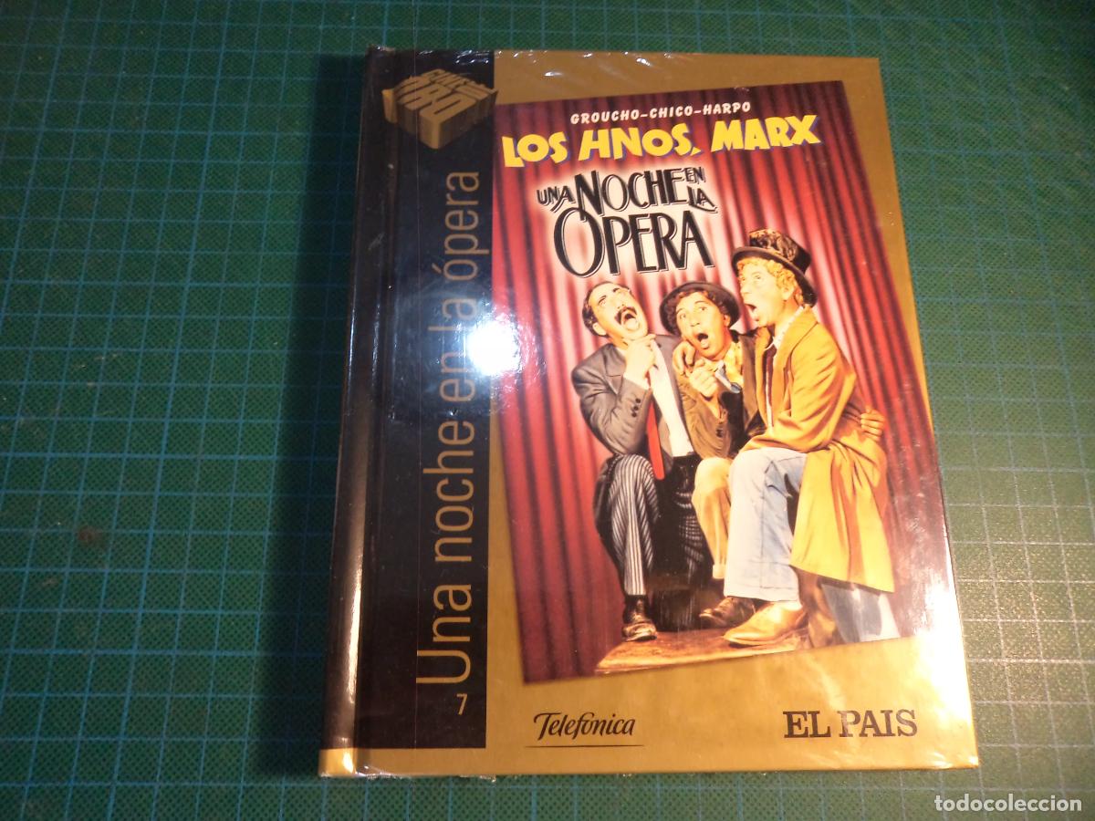 Cine: Una noche en la opera. Libro + DVD. Precintada. (P-62)