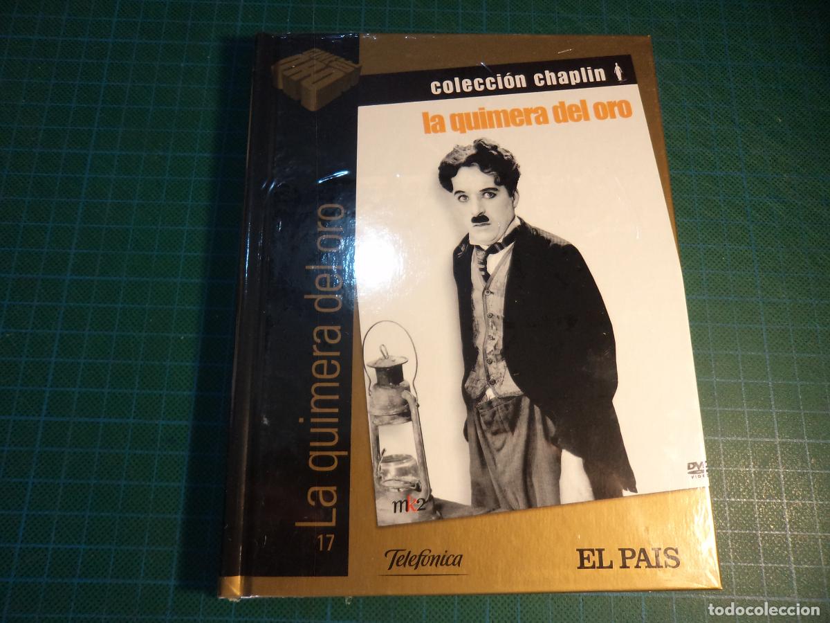 Cine: La quimera del oro. Libro + DVD. Precintada. (P-62)