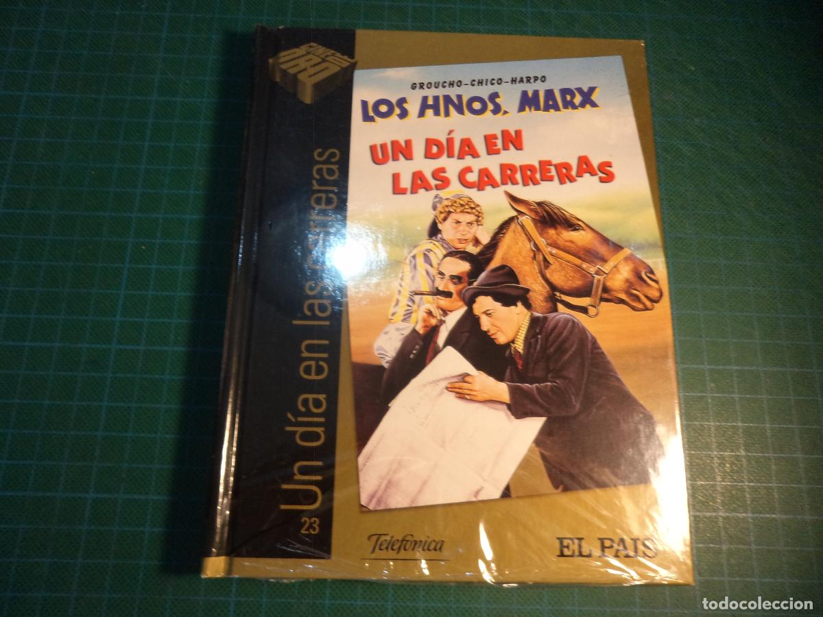 Cine: Un dia en las carreras. Libro + DVD. Precintada. (P-62)