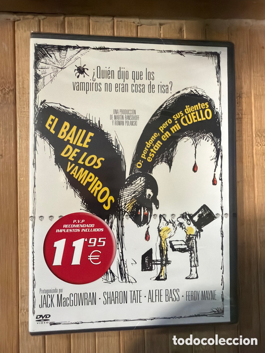 Cine: El baile de los vampiros ( Edici&oacute;n Warner ) DVD - Precintado -