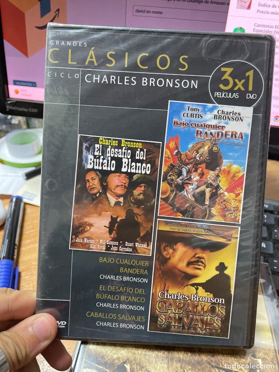 Cine: Grandes cl&aacute;sicos charles bronson 3x1 dvd