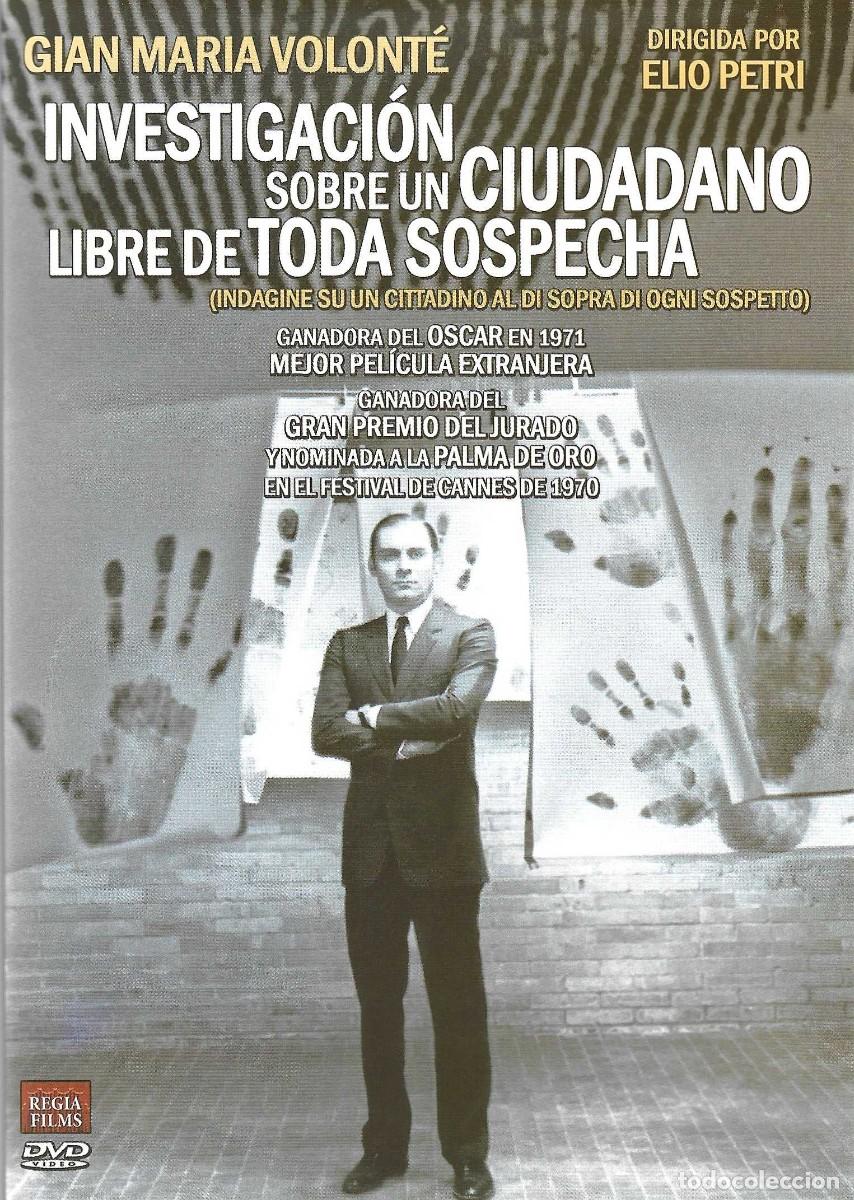 Cine: INVESTIGACI&Oacute;N SOBRE UN CIUDADANO LIBRE DE TODA SOSPECHA GIAN MARIA VOLONT&Eacute;