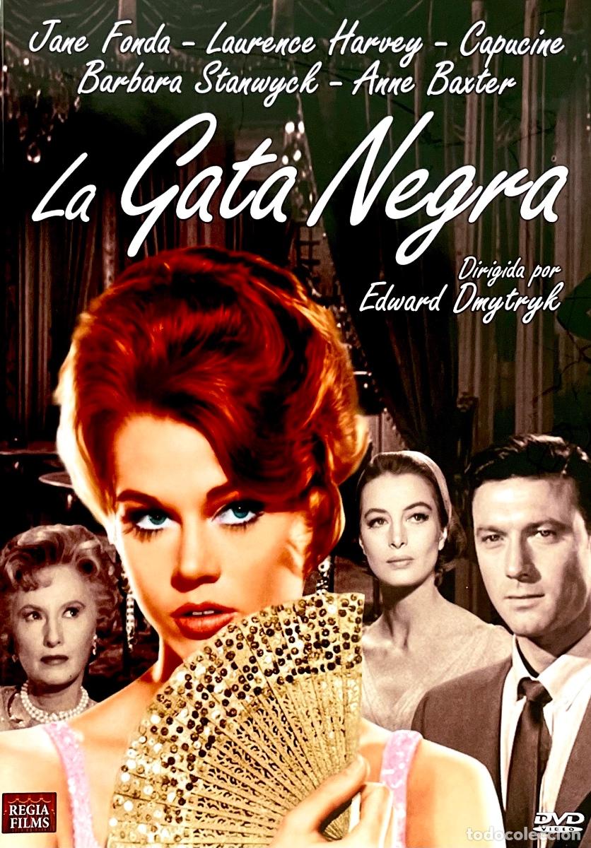 Cine: DVD. LA GATA NEGRA. B&aacute;rbara Stanwyick. Anne Baxter. Capucine. Jane Fonda. Edward Dmytryk