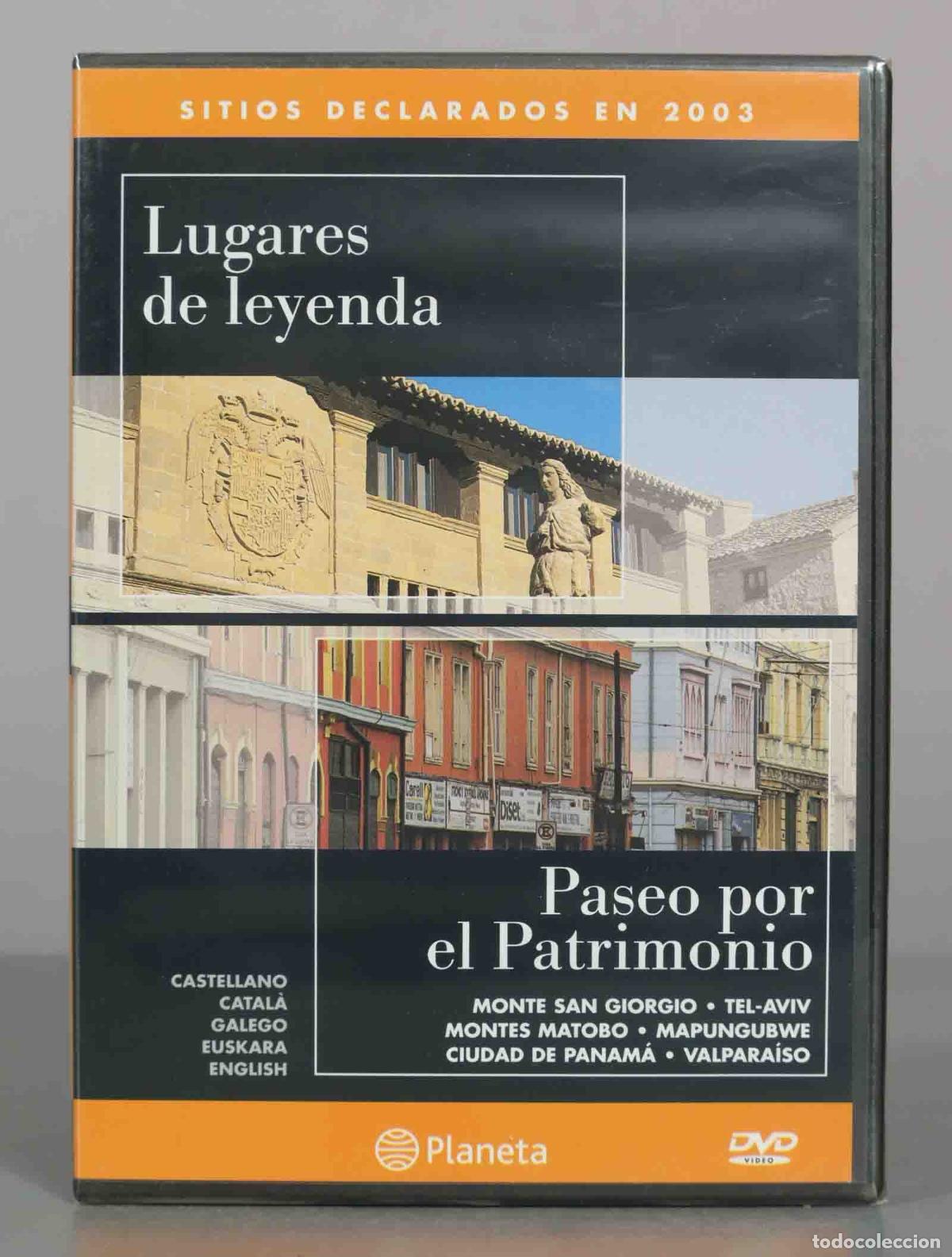 Cine: DVD. Lugares de leyenda - Paseo por el Patrimonio - Editorial Planeta PRECINTADO