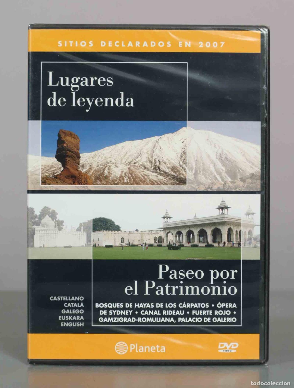 Cine: DVD. Paseo por el Patrimonio: Lugares de leyenda - Editorial Planeta PRECINTADO