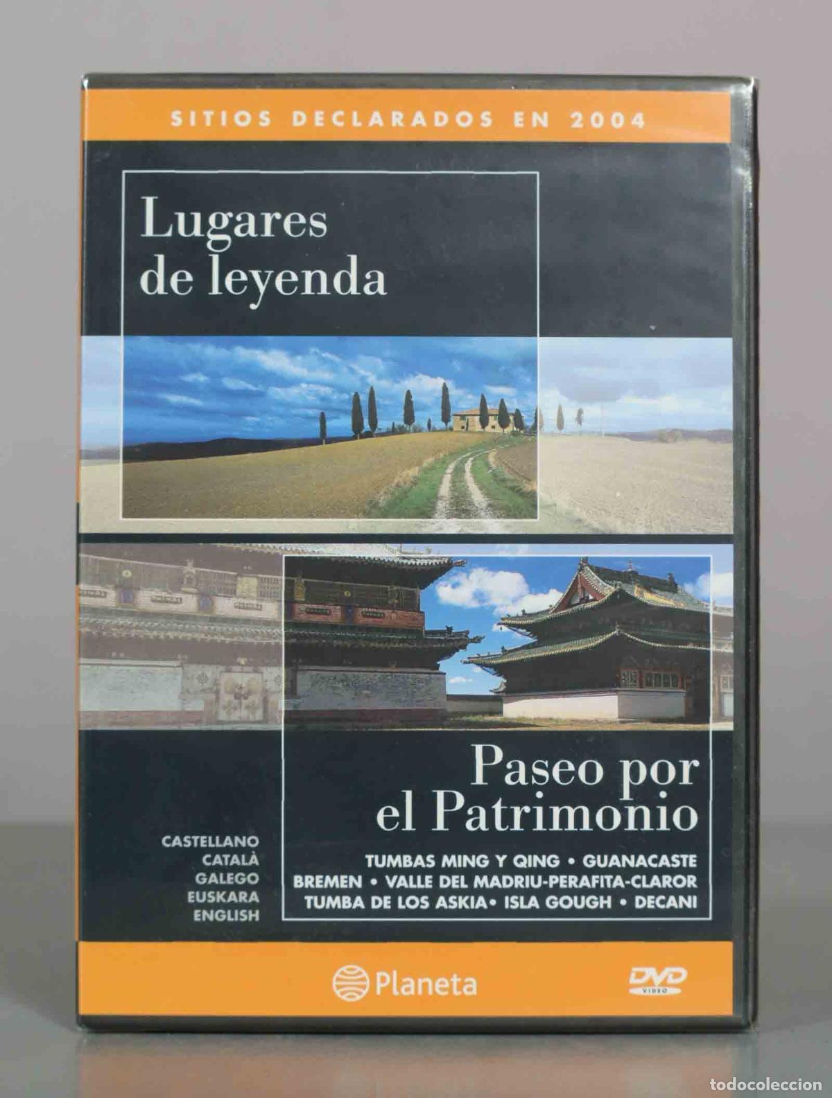 Cine: DVD. Lugares de leyenda - Paseo por el Patrimonio - Editorial Planeta PRECINTADO