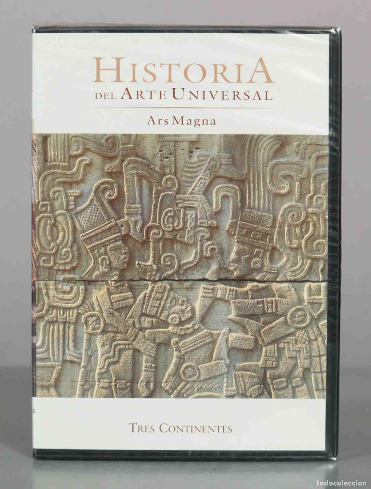 Cine: DVD. Historia del Arte Universal - Ars Magna - Tres Continentes - Editorial Planeta PRECINTADO