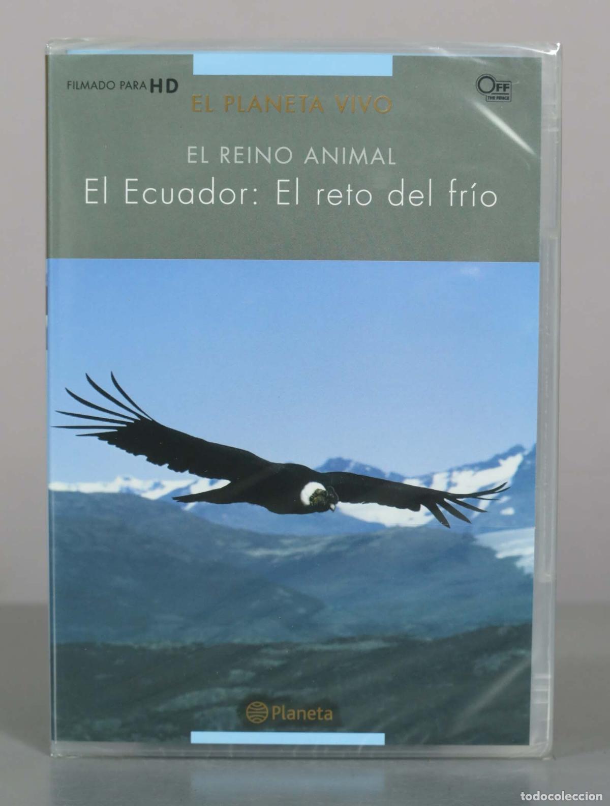 Cine: DVD. El Planeta Vivo: El Reino Animal - El Ecuador: El reto del fr&iacute;o - Editorial Planeta PRECINTADO