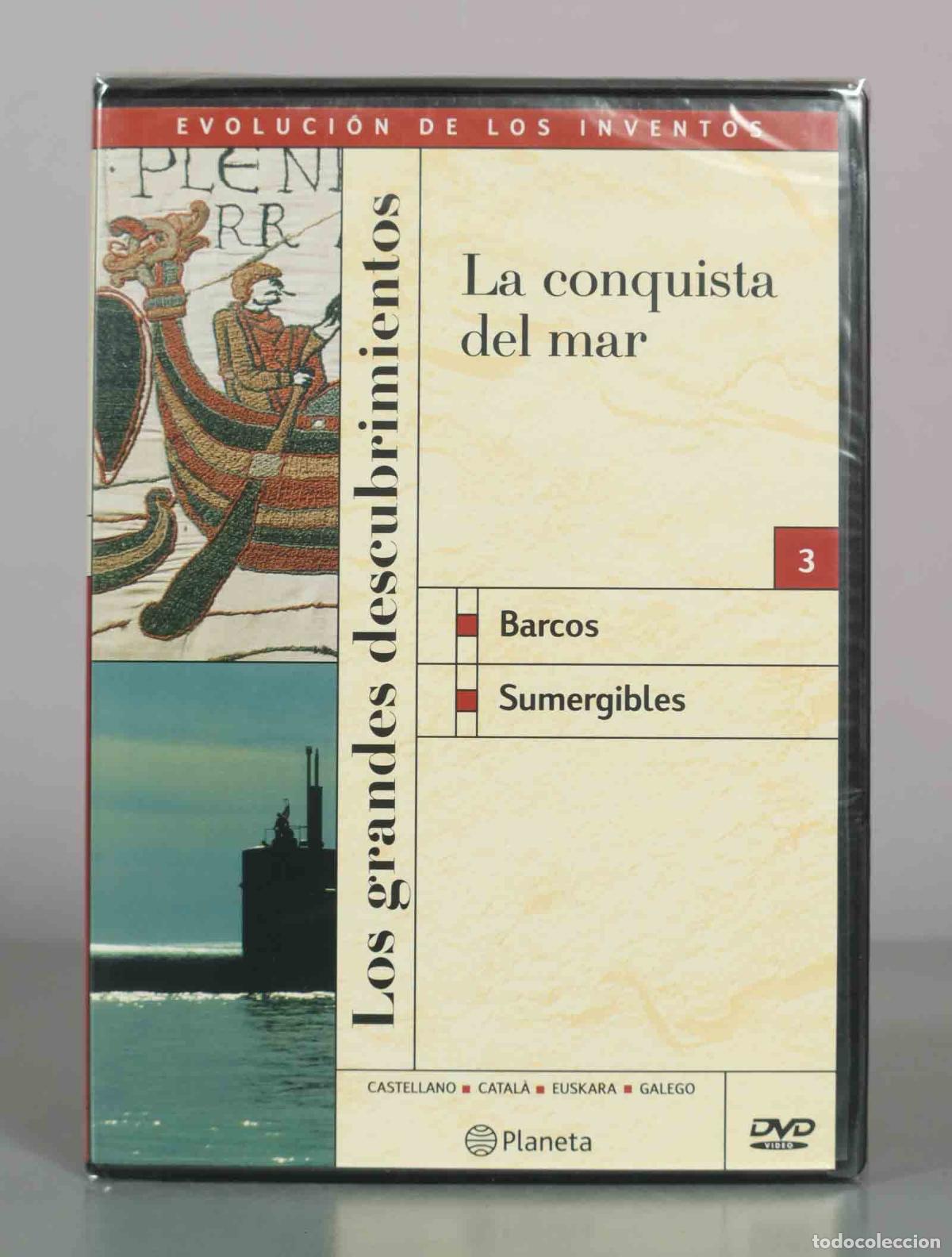 Cine: DVD. Los Grandes Descubrimientos - Daniel J. Boorstin - Editorial Planeta PRECINTADO