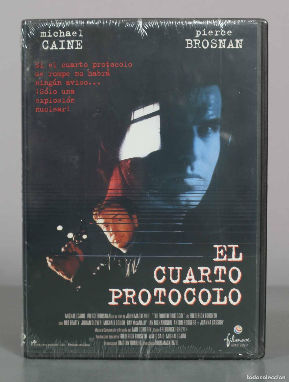 Cine: DVD. El cuarto protocolo - Michael Caine, Pierce Brosnan PRECINTADO