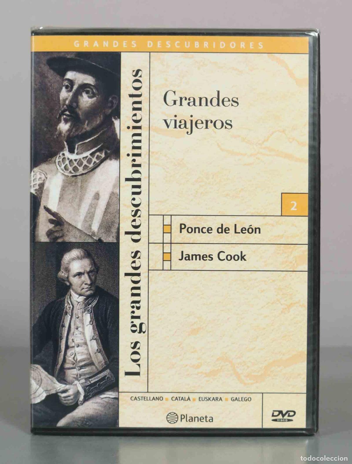 Cine: DVD. Grandes viajeros 2 - Los grandes descubrimientos PRECINTADO