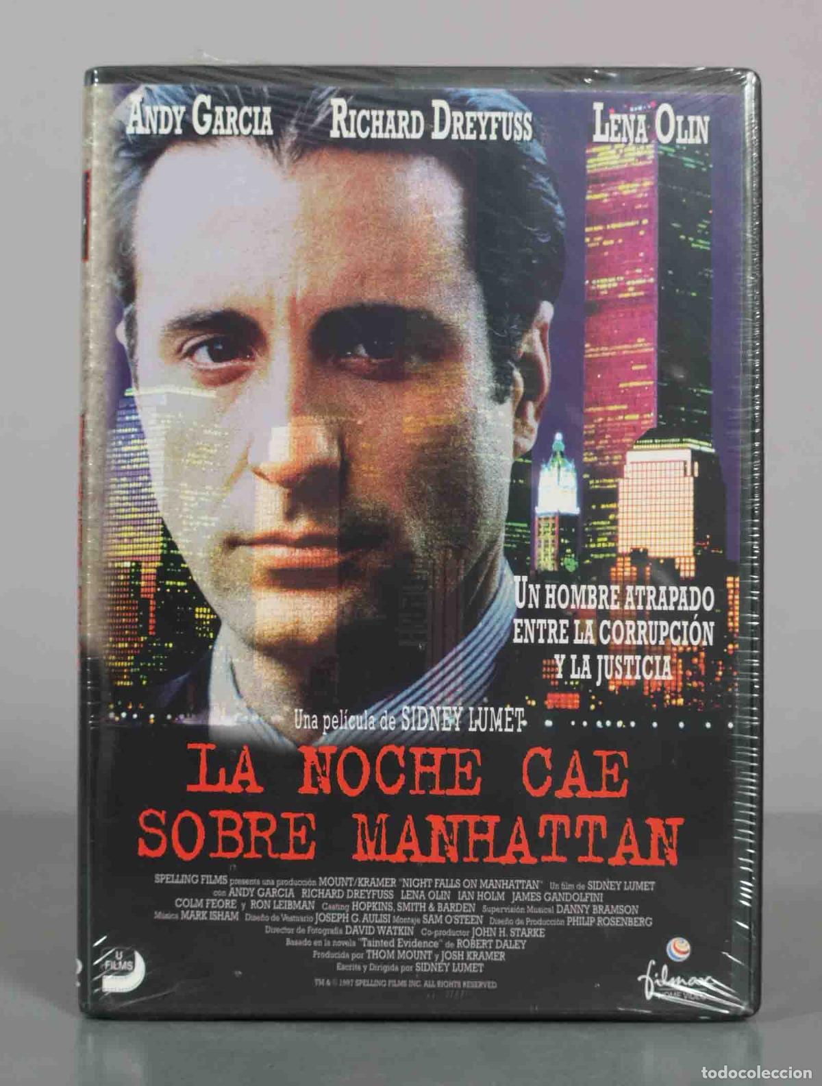 Cine: DVD. La noche cae sobre Manhattan - Sidney Lumet, Andy Garcia, Richard Dreyfuss, Lena Ol PRECINTADO
