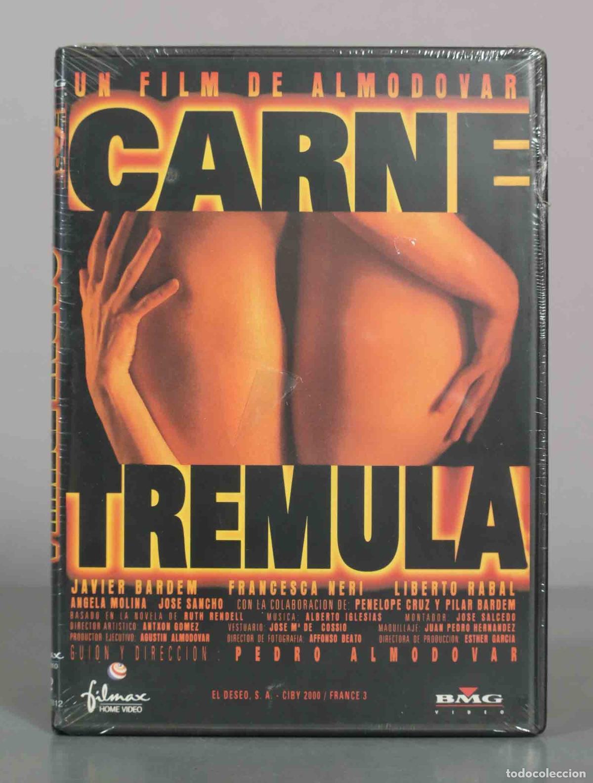 Cine: DVD. Carne tr&eacute;mula - Pedro Almod&oacute;var, Javier Bardem, Francesca Neri, Liberto Rabal PRECINTADO