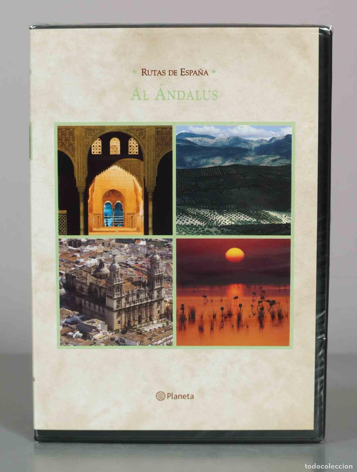 Cine: DVD. Rutas de Espa&ntilde;a - Al &Aacute;ndalus - Jes&uacute;s &Aacute;vila Granados - Editorial Planeta PRECINTADO