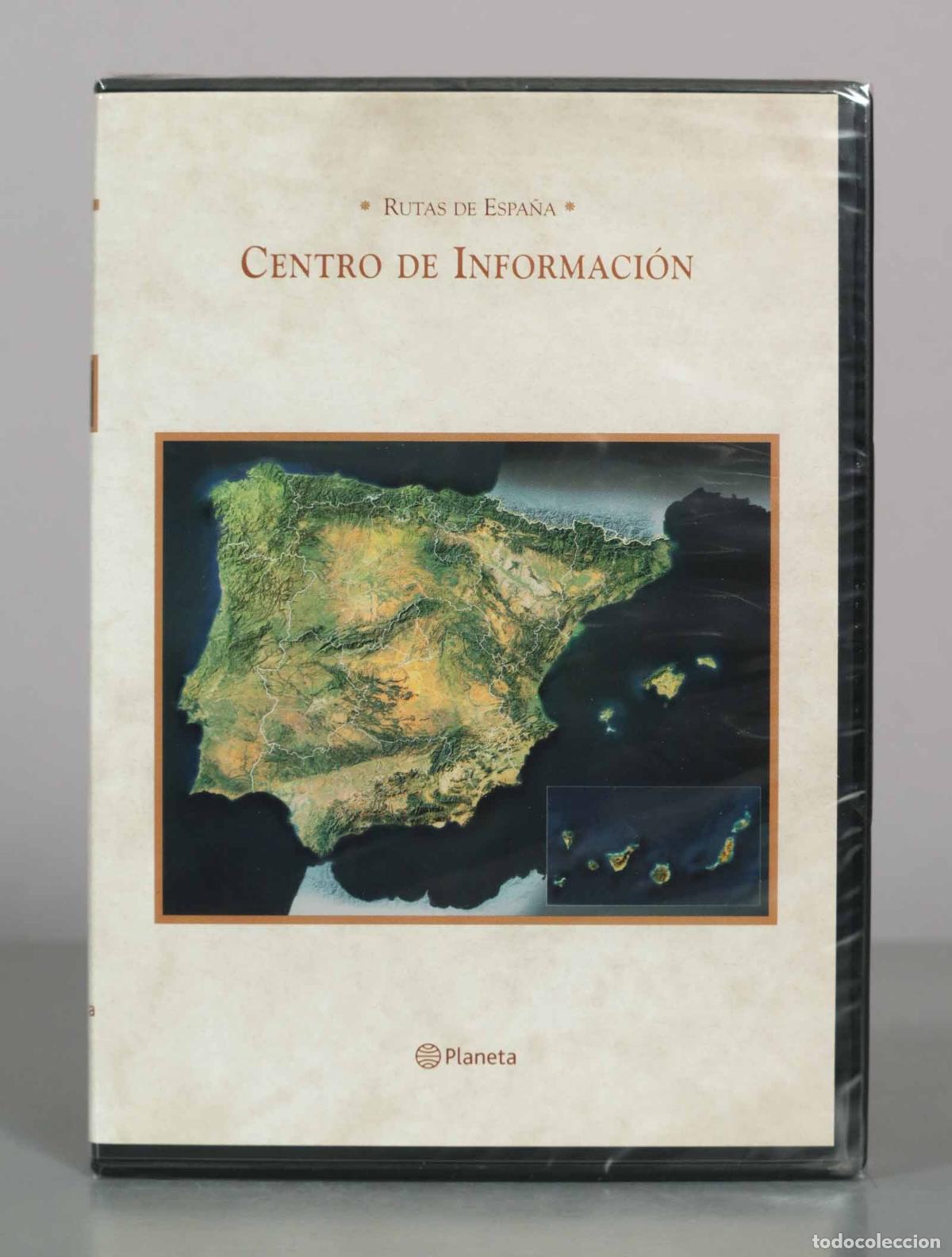Cine: DVD. Rutas de Espa&ntilde;a: Centro de Informaci&oacute;n - Editorial Planeta PRECINTADO