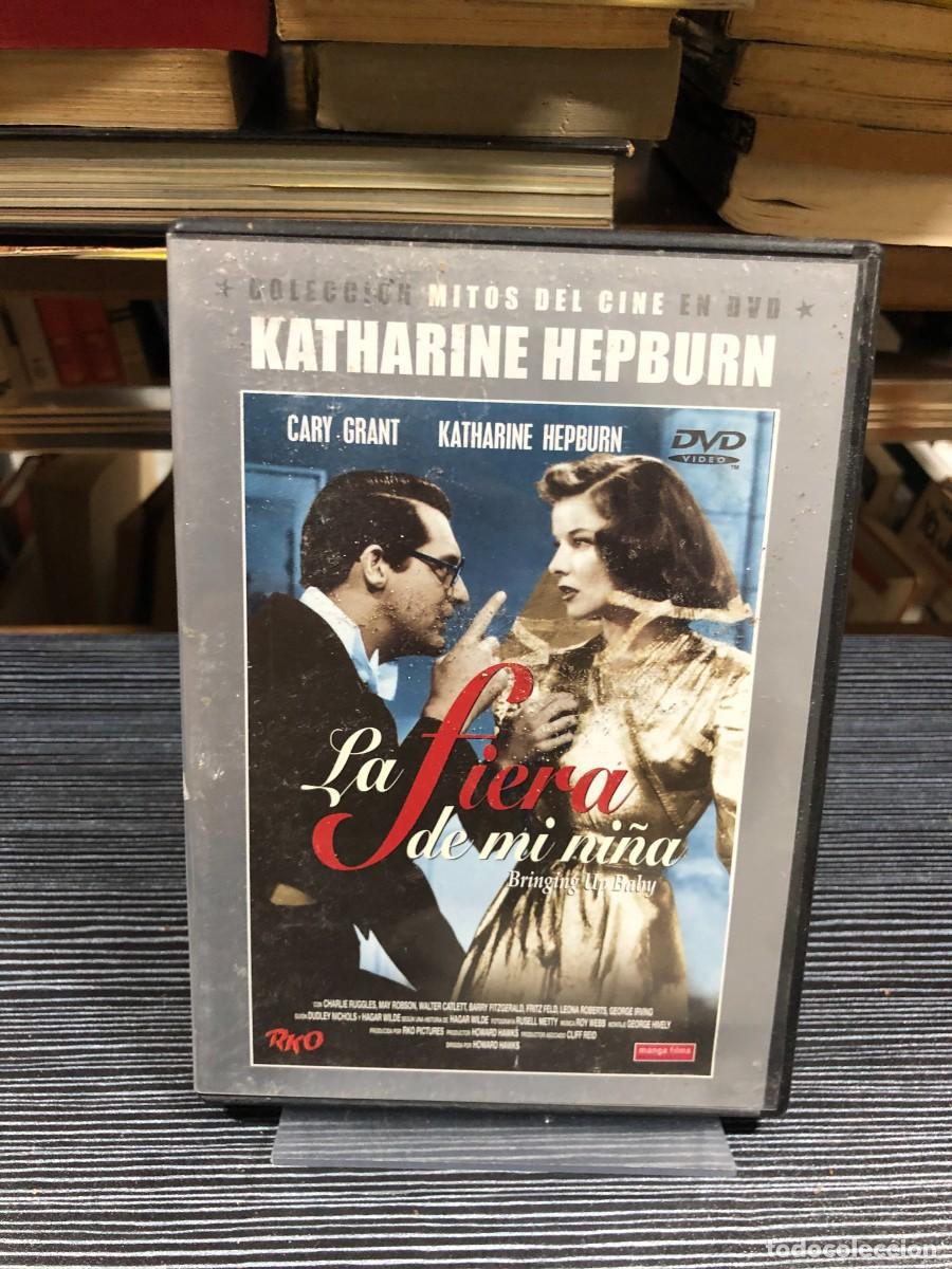 Cine: La fiera de mi ni&ntilde;a (Colecci&oacute;n Mitos del Cine) Howard Hawks (Protagonistas: Cary Grant, Katharine He