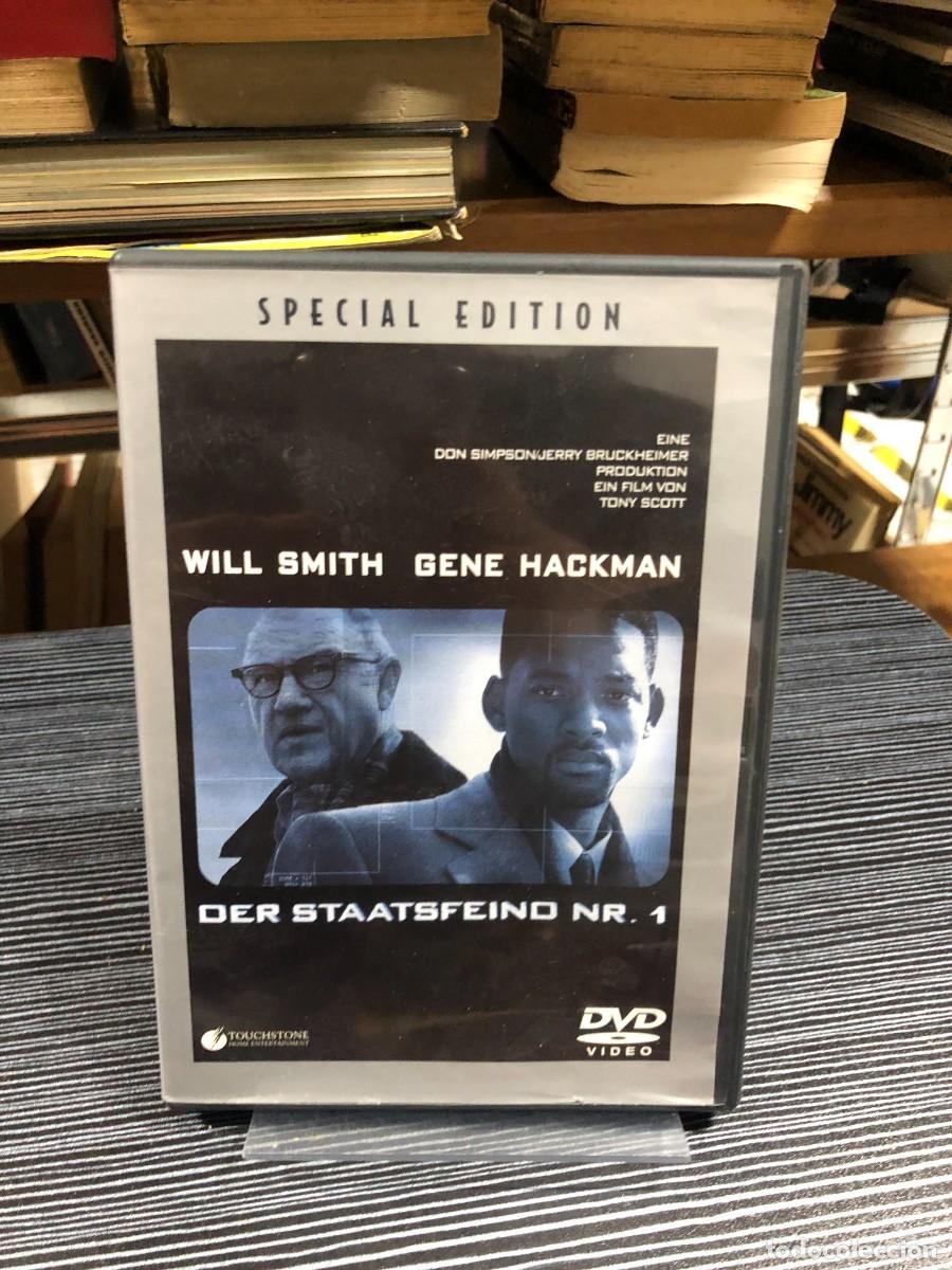 Cine: Enemigo p&uacute;blico (Der Staatsfeind Nr. 1 - Edici&oacute;n Alemana) Tony Scott (Protagonistas: Will Smith, Gen