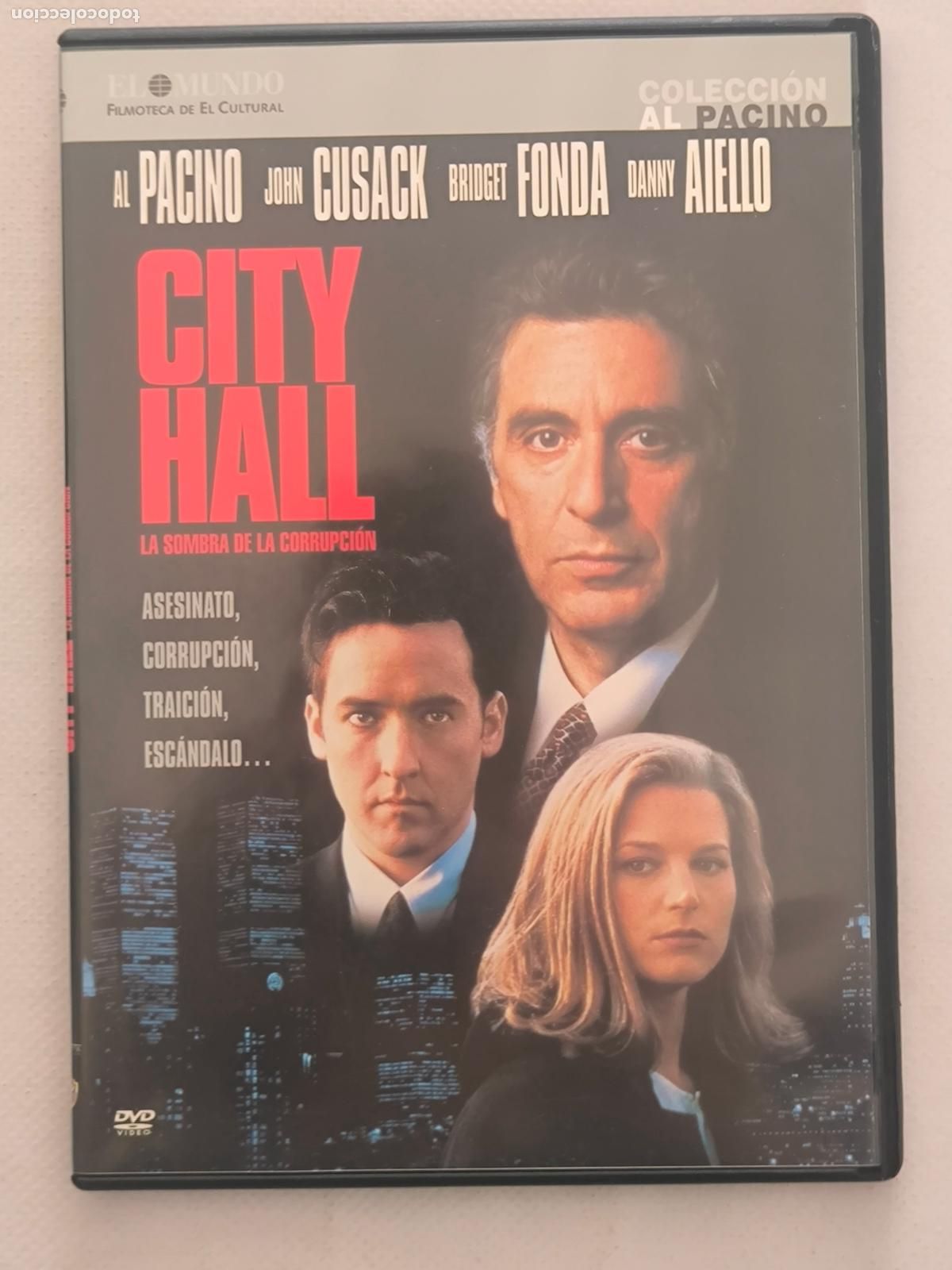 Cine: DVD CITY HALL - LA SOMBRA DE LA CORRUPCION - CAJA SLIM (287)
