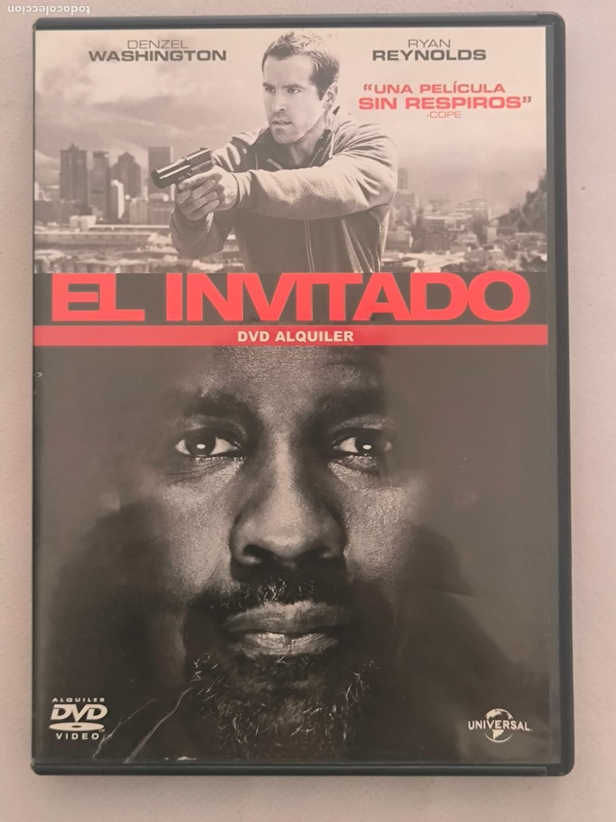 Cine: DVD EL INVITADO - EDICION DE ALQUILER - DENZEL WASHINGTON (288)