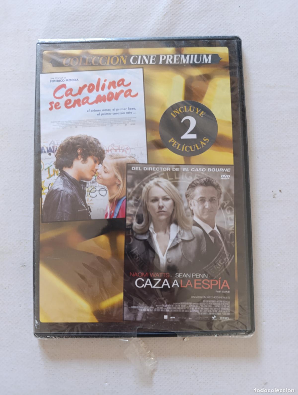 Cine: DVD CAROLINA SE ENAMORA / CAZA A LA ESPIA - 2 PELICULAS - CAJA SLIM - NUEVO, PRECINTADO (290)