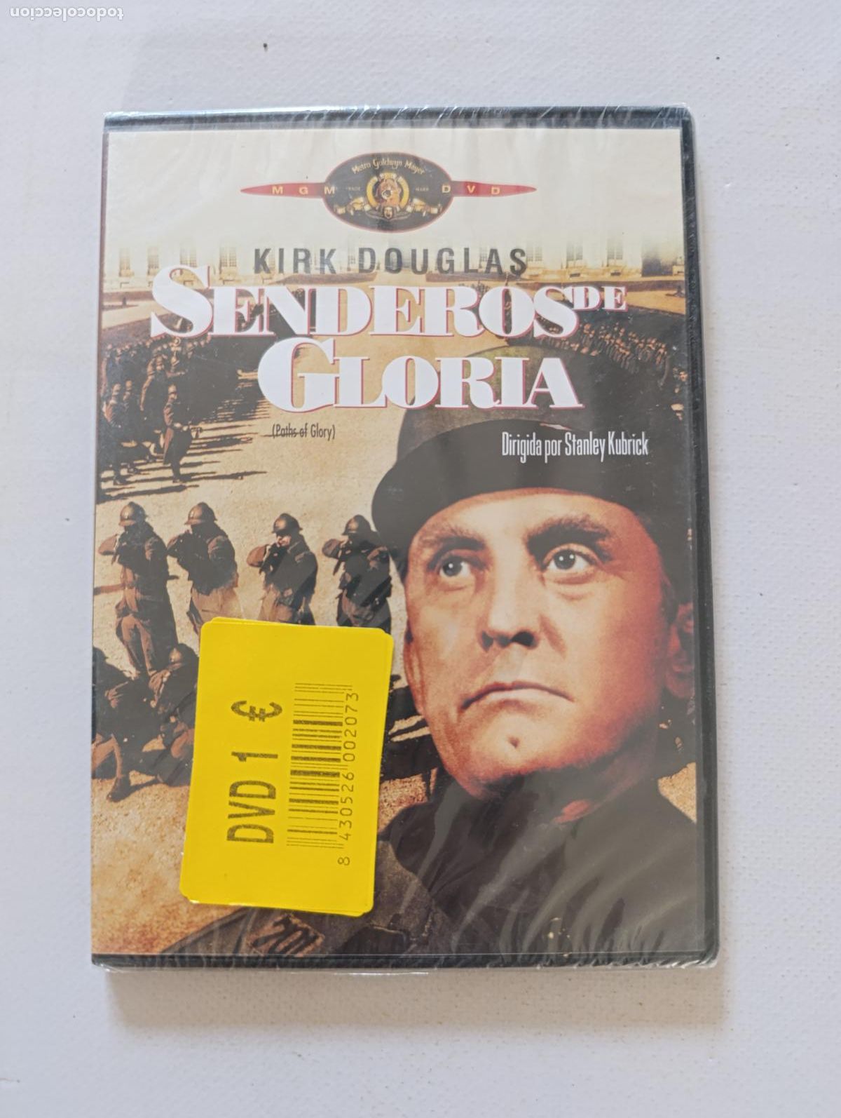 Cine: DVD SENDEROS DE GLORIA - KIRK DOUGLAS, STANLEY KUBRICK - CAJA SLIM - NUEVO, PRECINTADO (291)