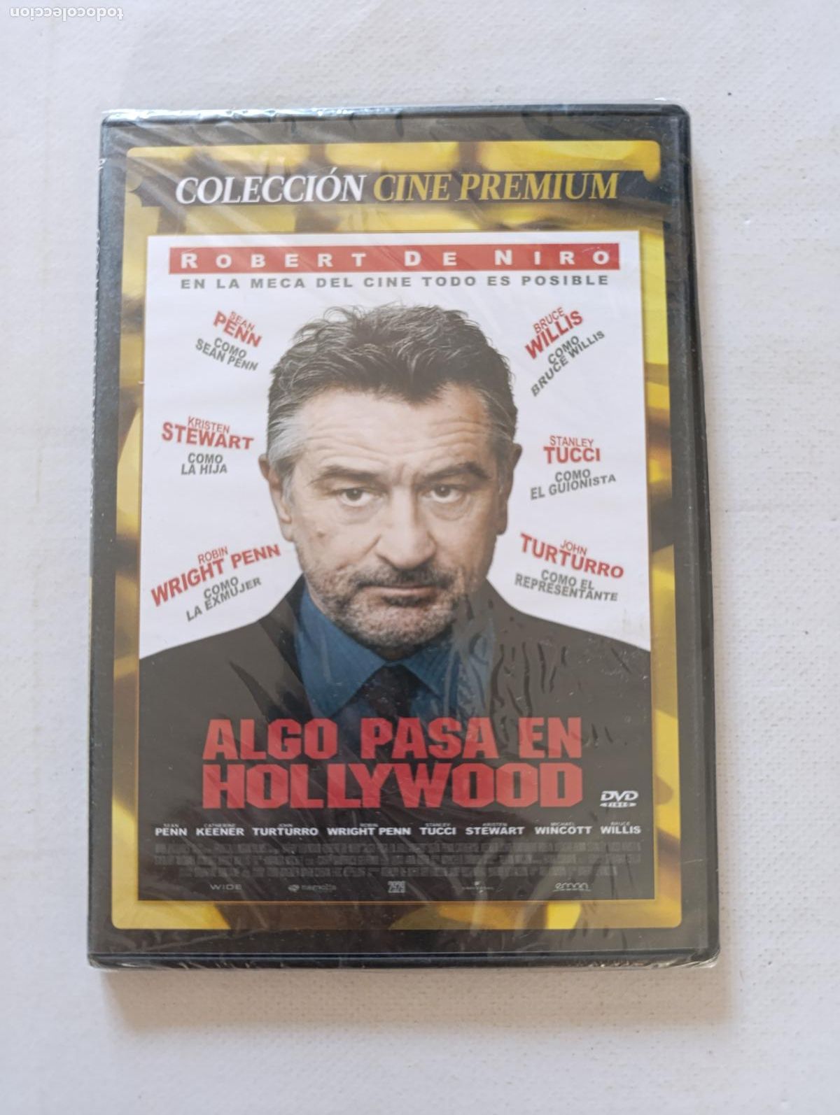Cine: DVD ALGO PASA EN HOLLYWOOD - ROBERT DE NIRO - CAJA SLIM - NUEVO, PRECINTADO (F8)