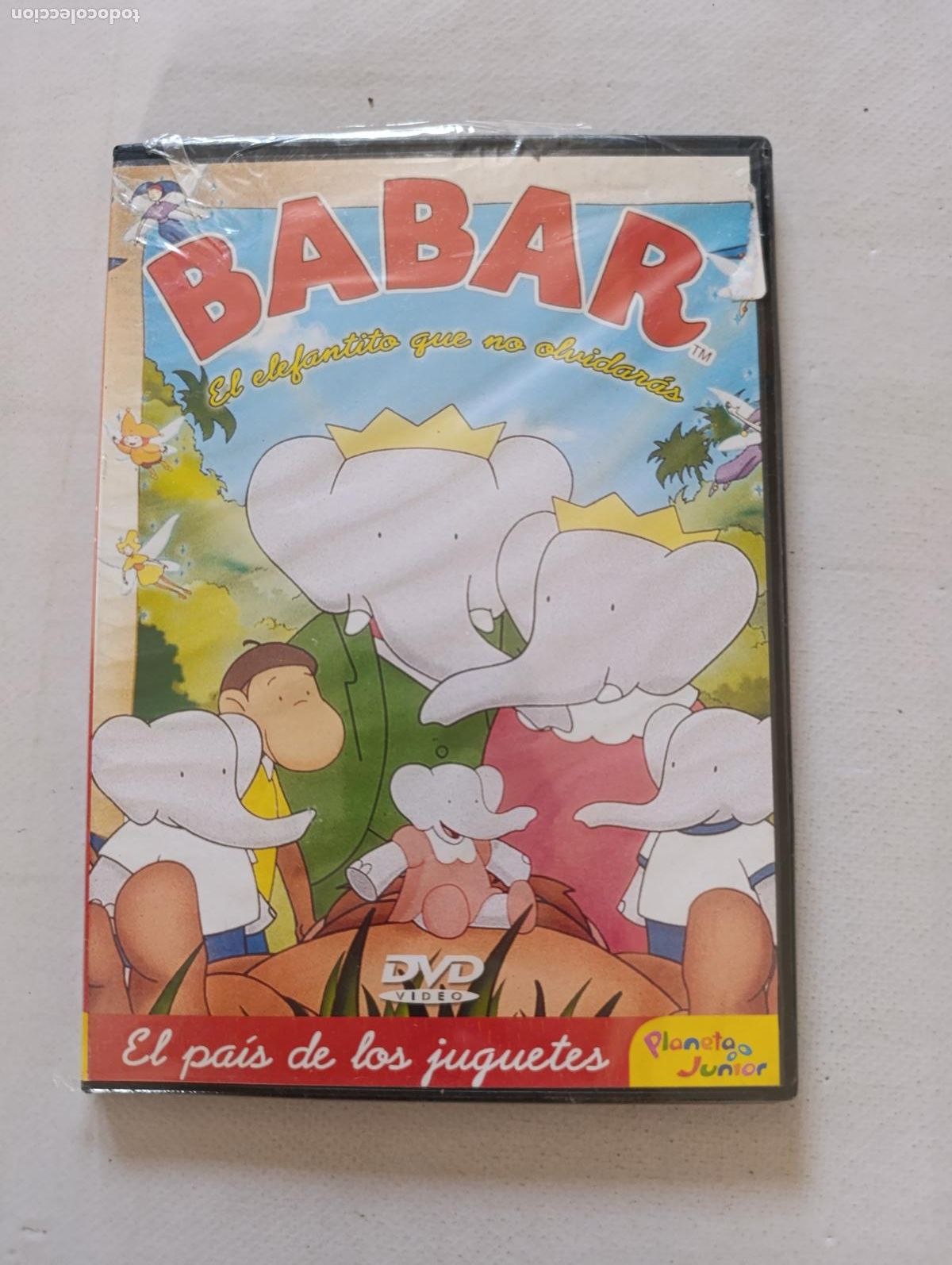 Cine: DVD BABAR - EL ELEFANTITO QUE NO OLVIDARAS - EL PAIS DE LOS JUGUETES - CAJA SLIM - NUEVO (F8)