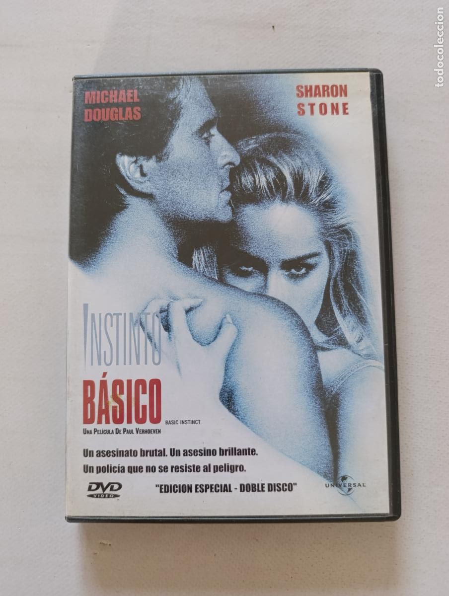 Cine: DVD INSTINTO BASICO - EDICION 2 DISCOS - MICHAEL DOUGLAS, SHARON STONE (I8)