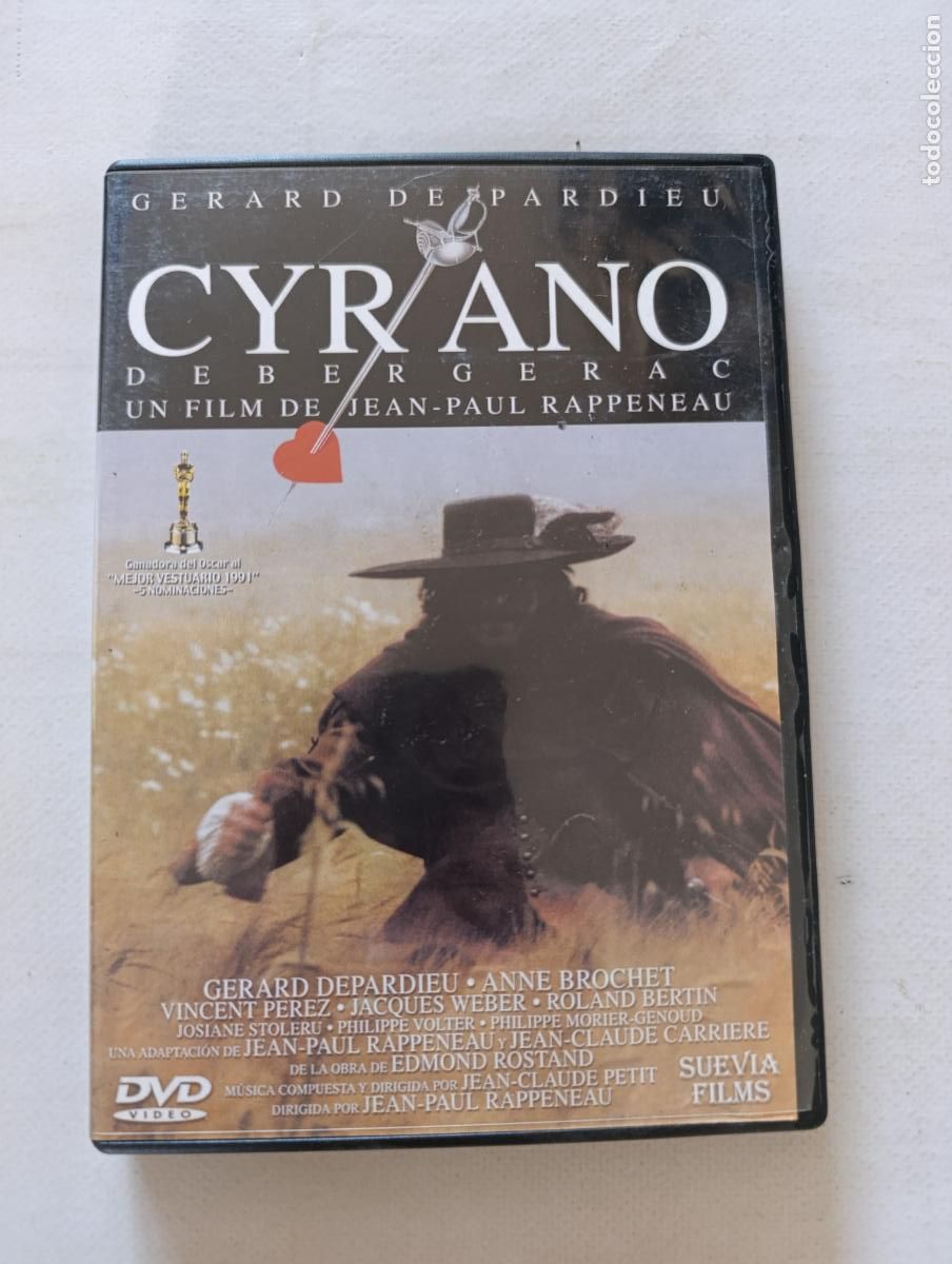 Cine: DVD CYRANO DE BERGERAC - GERARD DEPARDIEU (M8)