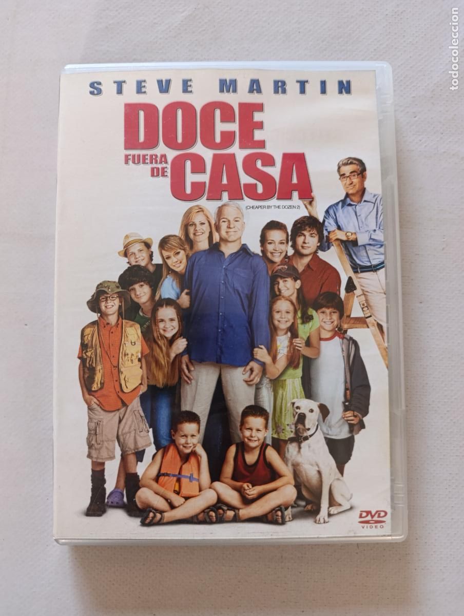 Cine: DVD DOCE FUERA DE CASA - STEVE MARTIN (Q8)