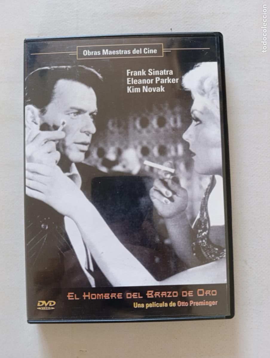 Cine: DVD EL HOMBRE DEL BRAZO DE ORO - FRANK SINATRA (2U)