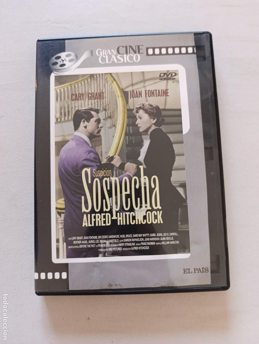 Cine: DVD SOSPECHA - ALFRED HITCHCOCK (2V)