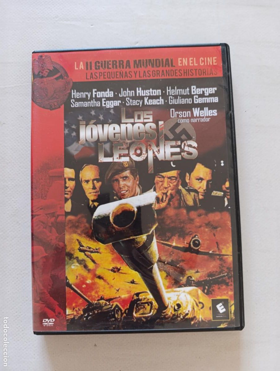 Cine: DVD LOS JOVENES LEONES - HENRY FONDA, JOHN HUSTON (2V)