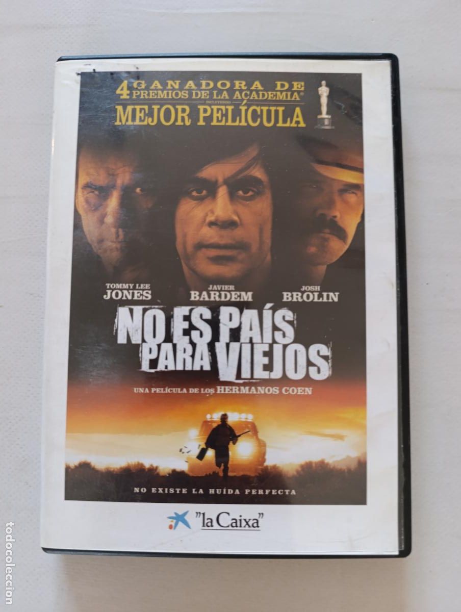 Cine: DVD NO ES PAIS PARA VIEJOS - HERMANOS COEN - JAVIER BARDEM (2X)