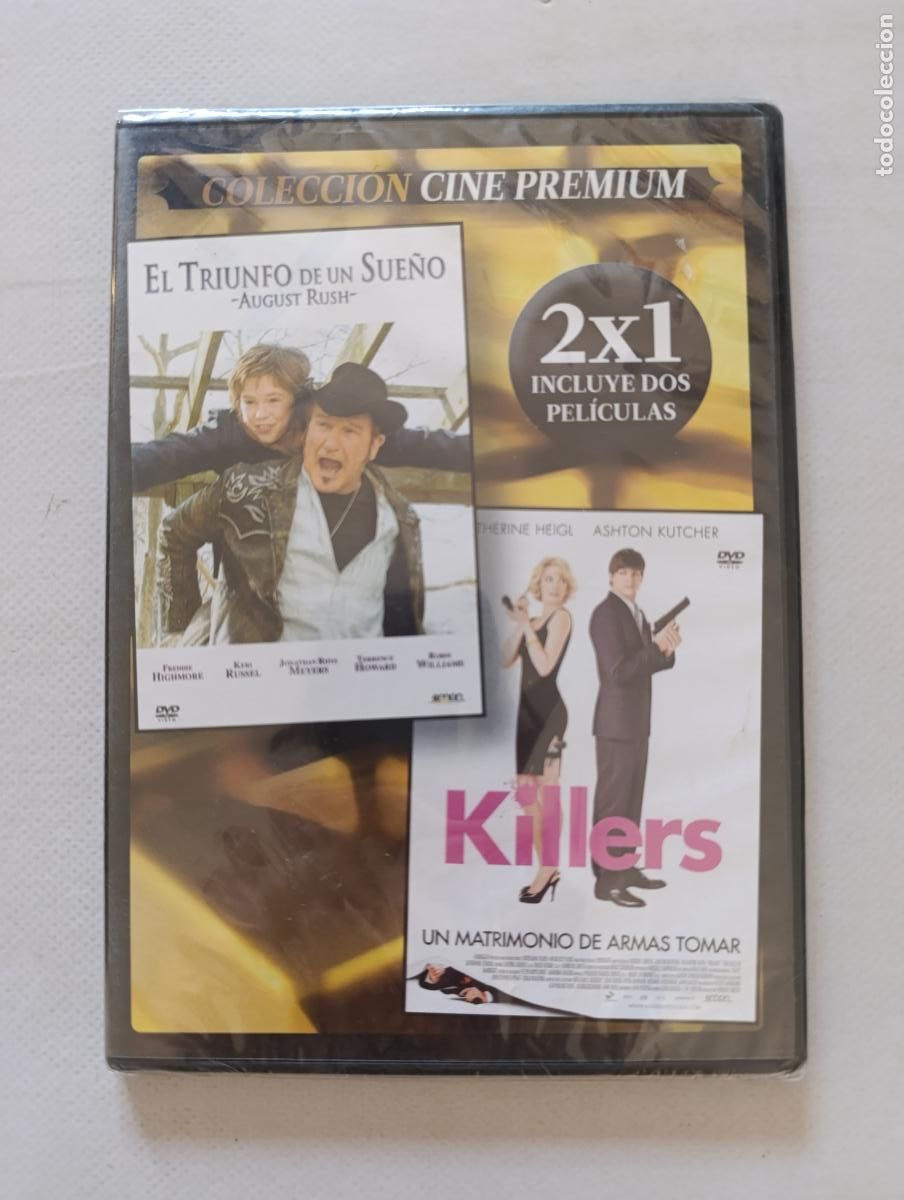 Cine: DVD EL TRIUNFO DE UN SUE&Ntilde;O / KILLERS - CAJA SLIM - NUEVO, PRECINTADO (3I)
