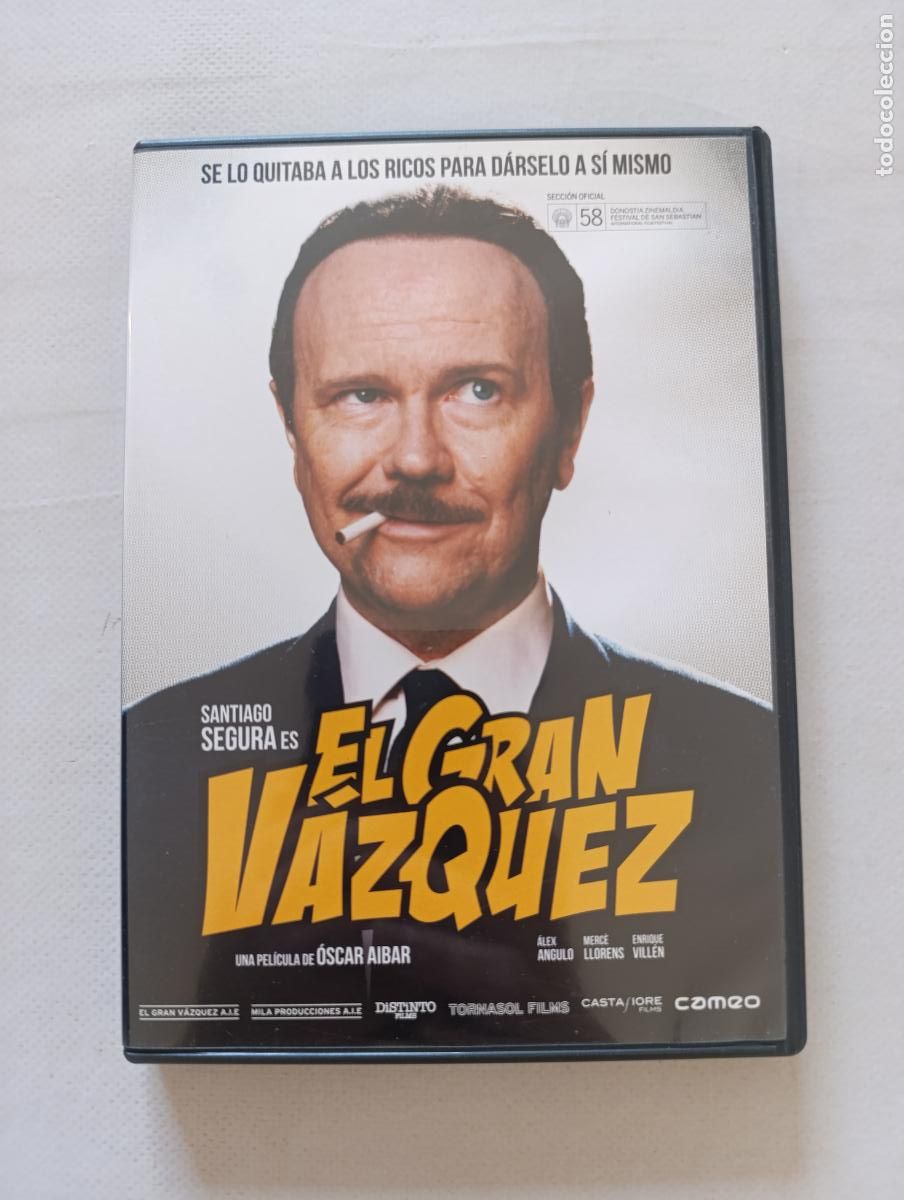 Cine: DVD EL GRAN VAZQUEZ - SANTIAGO SEGURA (3M)