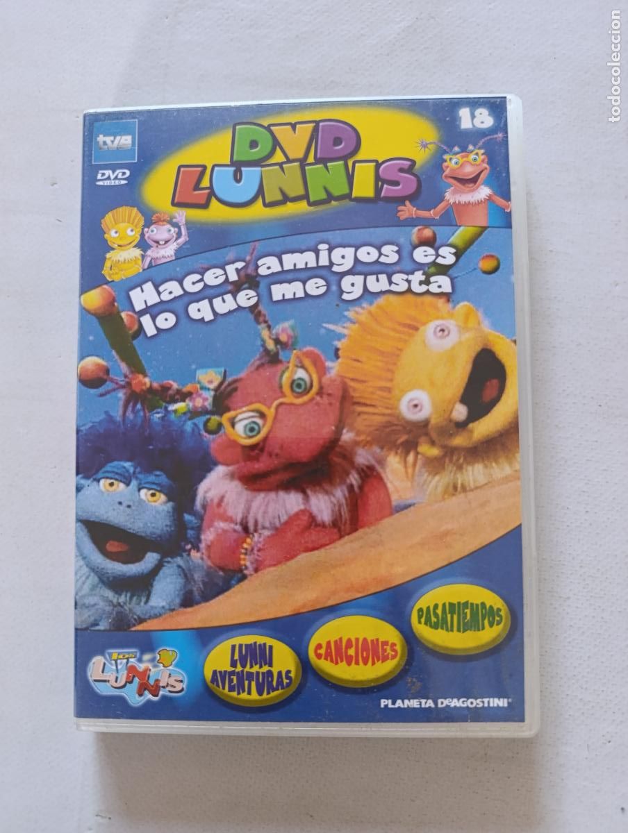 Cine: DVD LUNNIS N&ordm; 18 - HACER AMIGOS ES LO QUE ME GUSTA (4A)