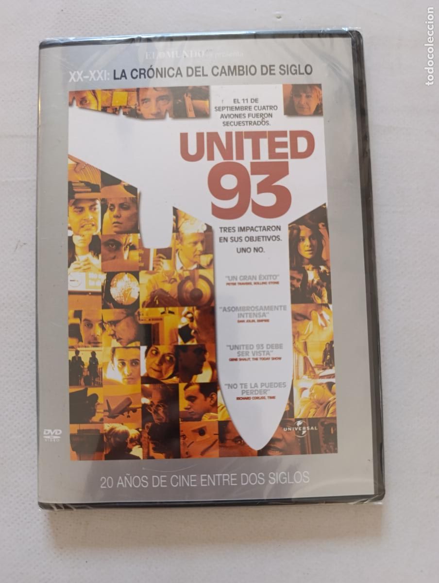 Cine: DVD UNITED 93 - CAJA SLIM - NUEVO, PRECINTADO (4K)