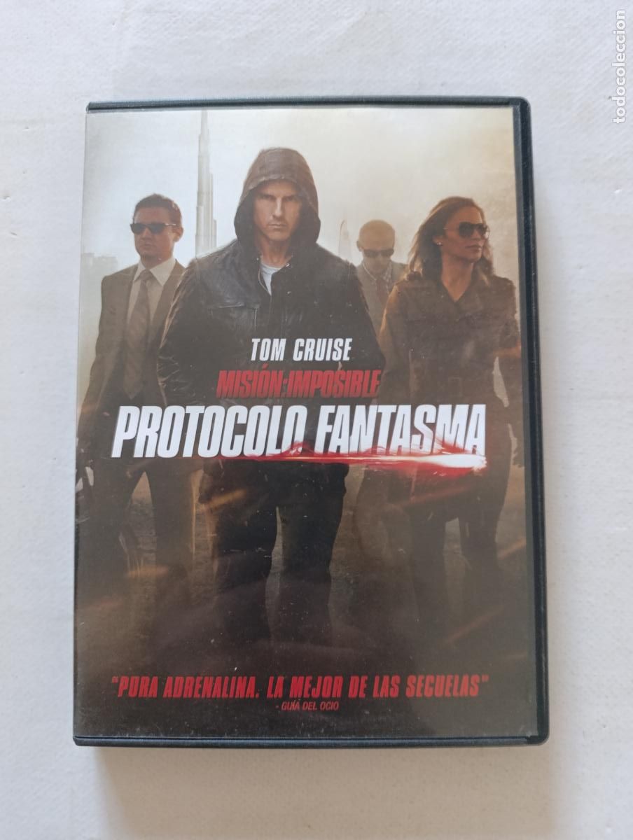 Cine: DVD MISION: IMPOSIBLE - PROTOCOLO FANTASMA - TOM CRUISE (4K)