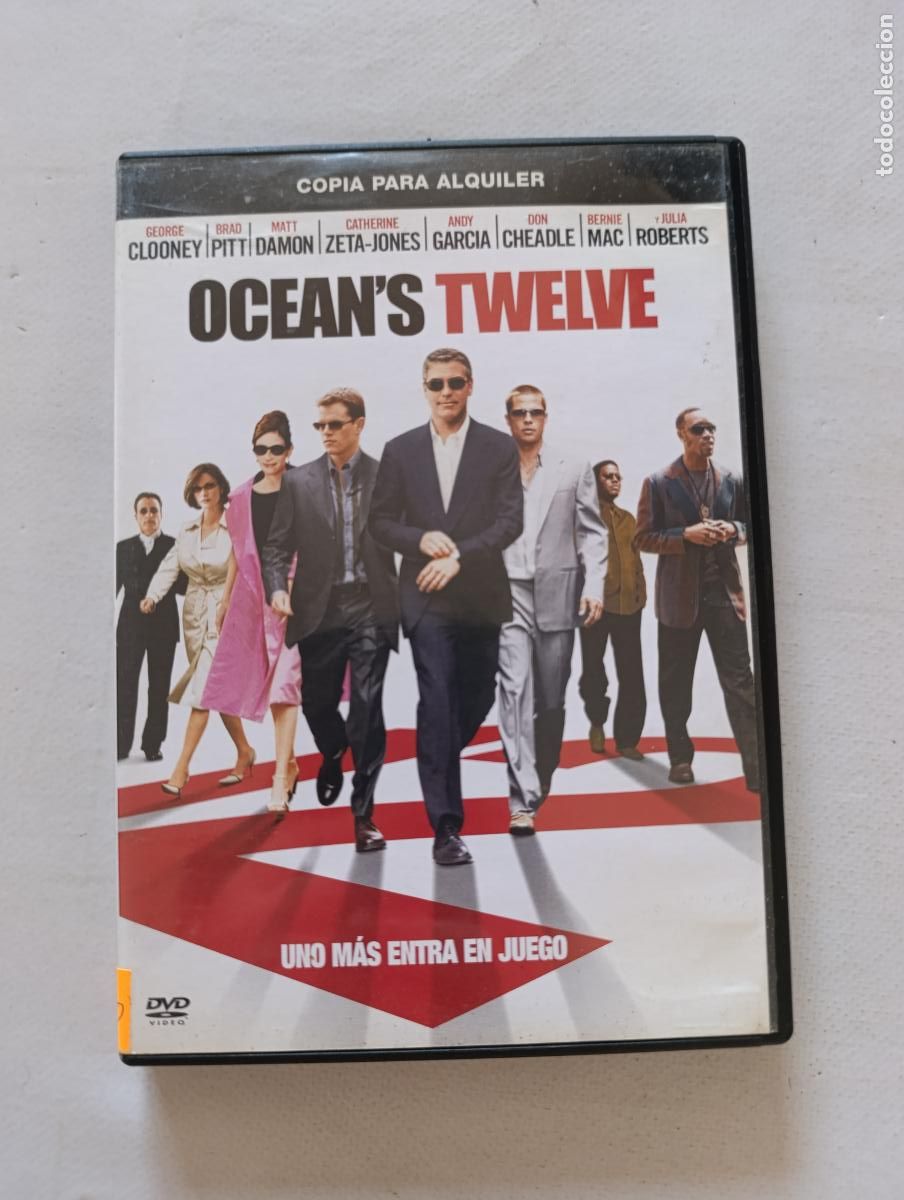 Cine: DVD OCEAN'S TWELVE - EDICION DE ALQUILER - LEER DESCRIPCION (4K)
