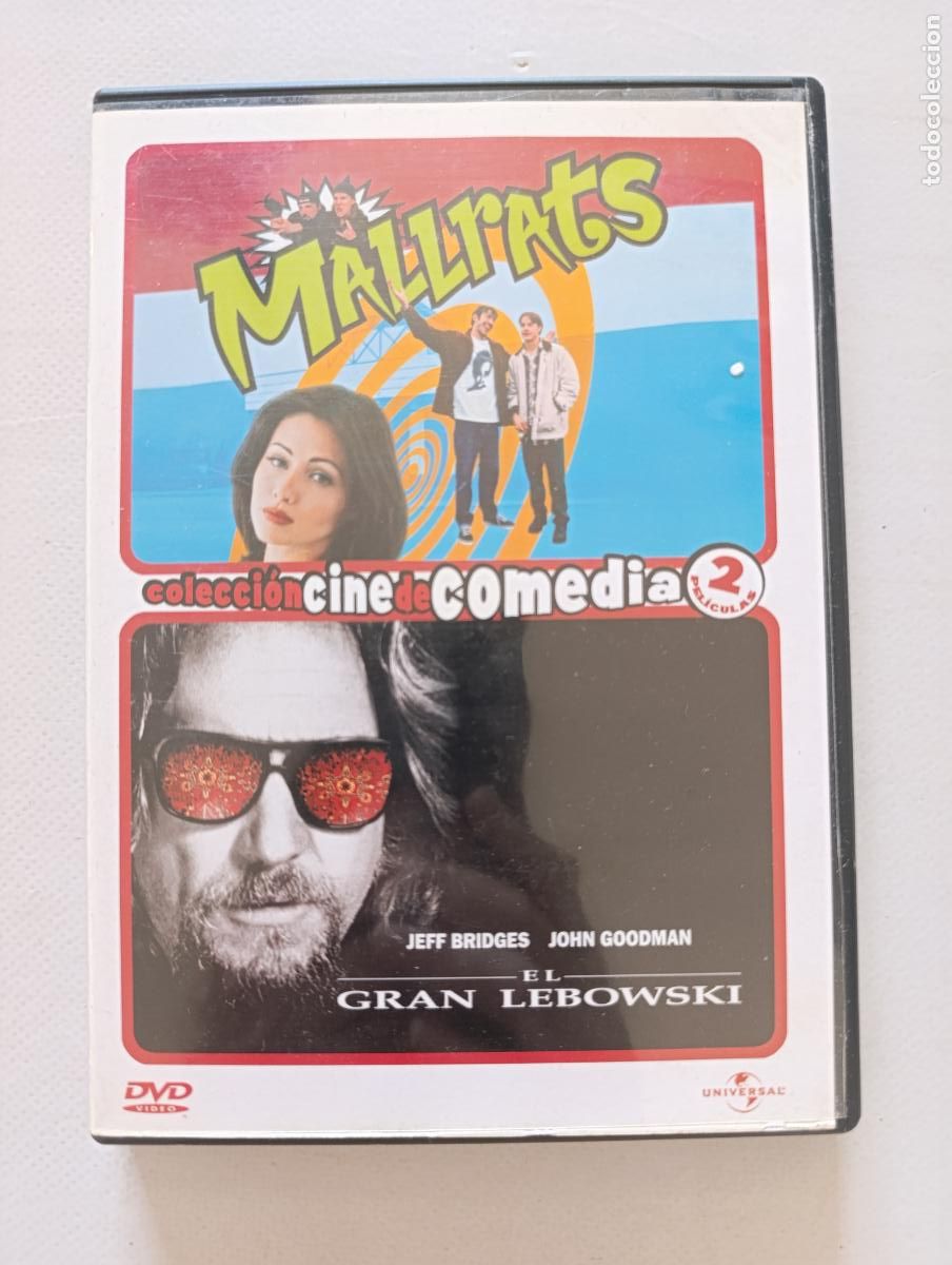 Cine: DVD EL GRAN LEBOWSKI / MALLRATS - 2 PELICULAS, 2 DISCOS (4M)