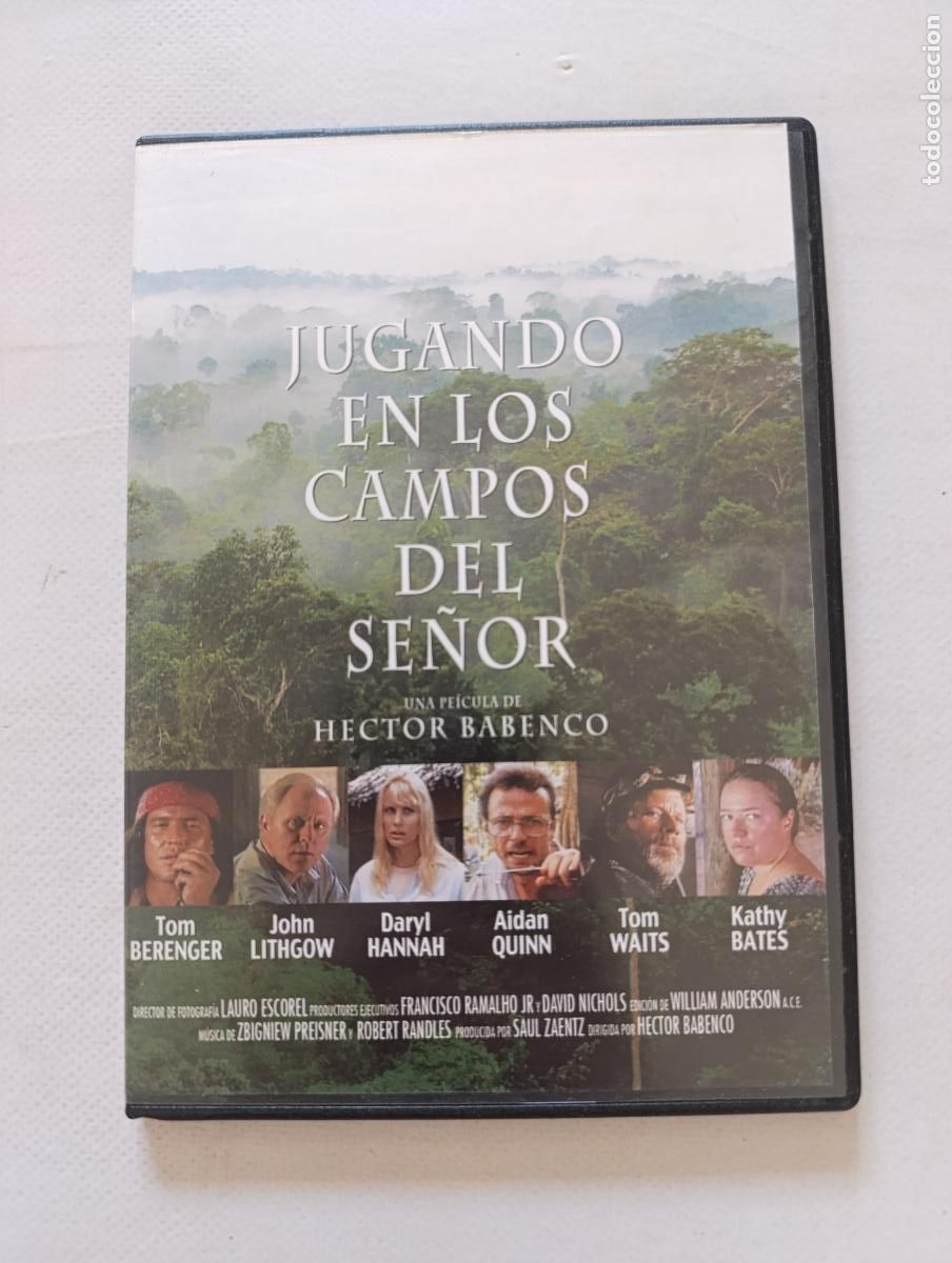 Cine: DVD JUGANDO EN LOS CAMPOS DEL SE&Ntilde;OR - HECTOR BABENCO - CAJA SLIM (4X)