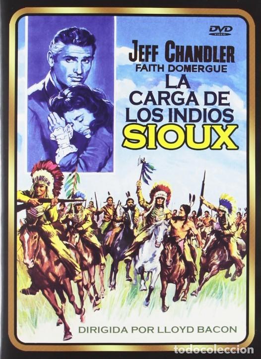 Cine: La Carga de Los Indios Sioux DVD Como nuevo