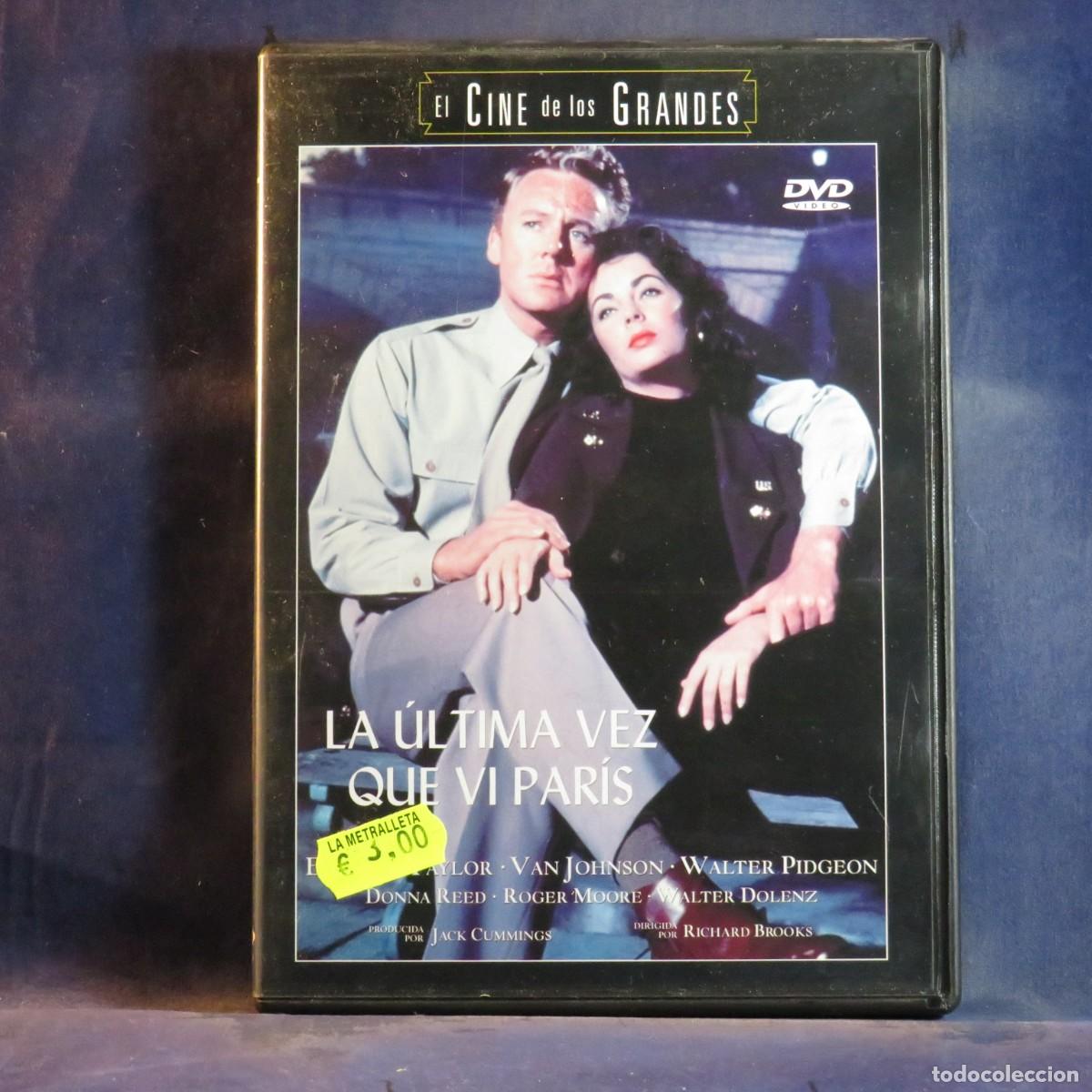 Cine: LA &Uacute;LTIMA VEZ QUE VI PARIS - DVD