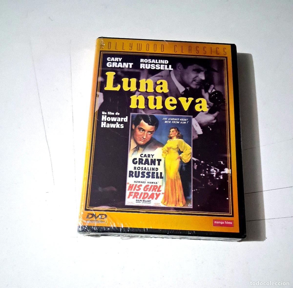 Cine: DVD &rdquo;LUNA NUEVA&rdquo; PRECINTADO SEALED HOWARD HAWKS CARY GRANT ROSALIND RUSSELL