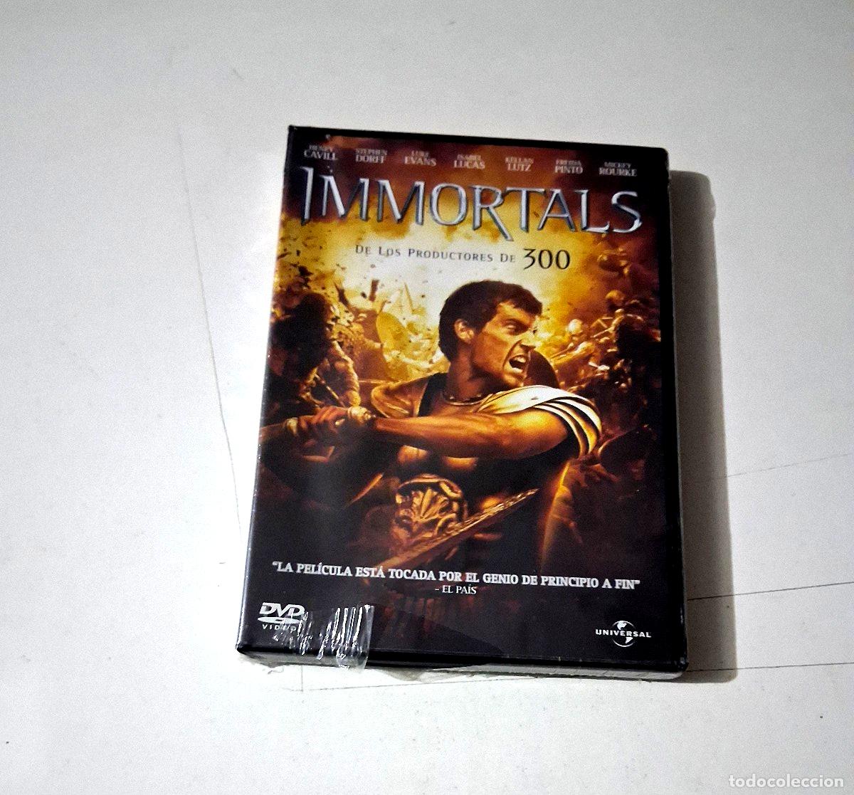 Cine: DVD &rdquo;IMMORTALS&rdquo; PRECINTADO SEALED TARSEM SIGH HENRY CAVILL LUKE EVANS KELLAN LUT