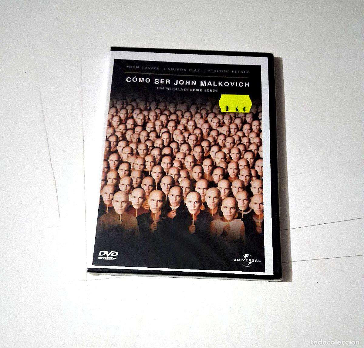Cine: DVD &rdquo;COMO SER JOHN MALKOVICH&rdquo; PRECINTADO SEALED CAJA SLIM SPIKE JONZE