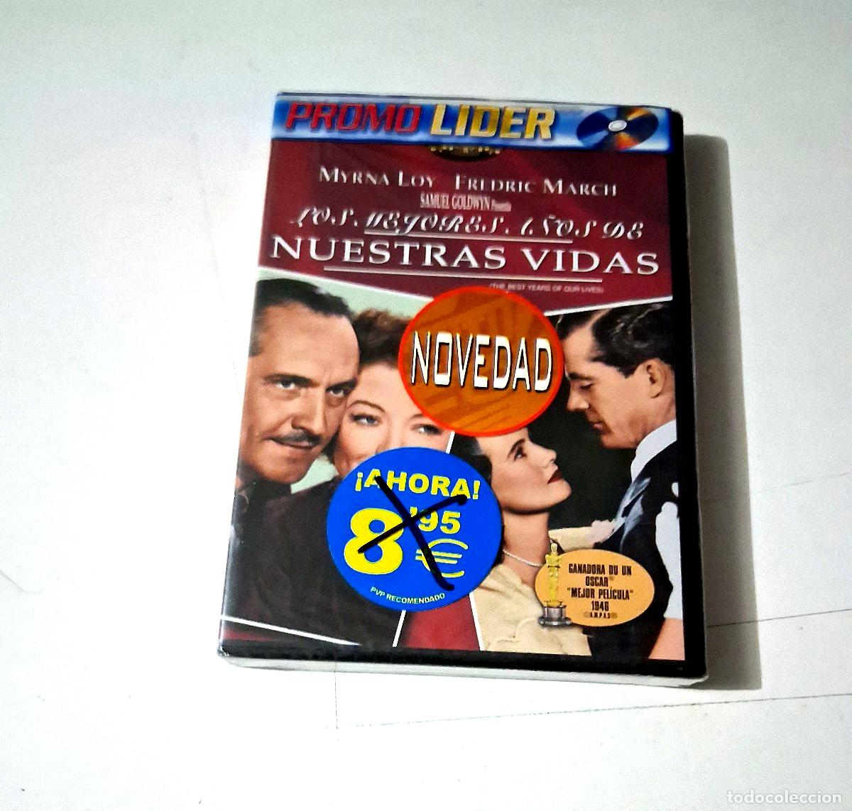 Cine: DVD &rdquo;LOS MEJORES A&Ntilde;OS DE NUESTRAS VIDAS&rdquo; PRECINTADO WILLIAM WYLER MYRNA LOY FRED